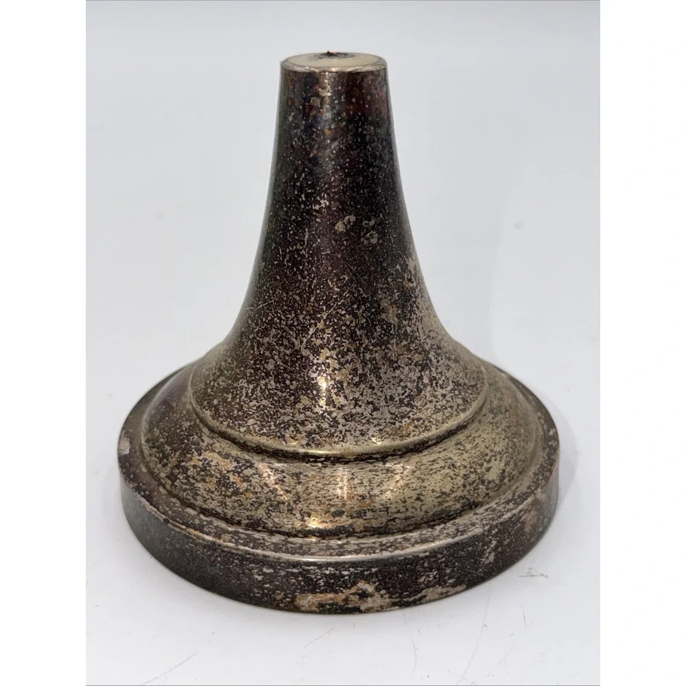 Vintage Antique Brass Bell Ceiling Mount Light Fixture Canopy 5.25
